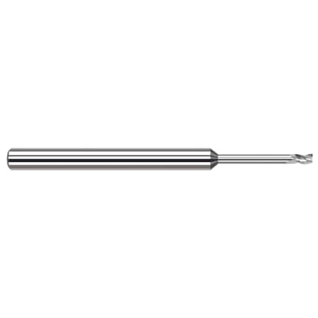 Harvey Tool Miniature End Mill - 3 Flute - Square, 0.0310" (1/32) 846831